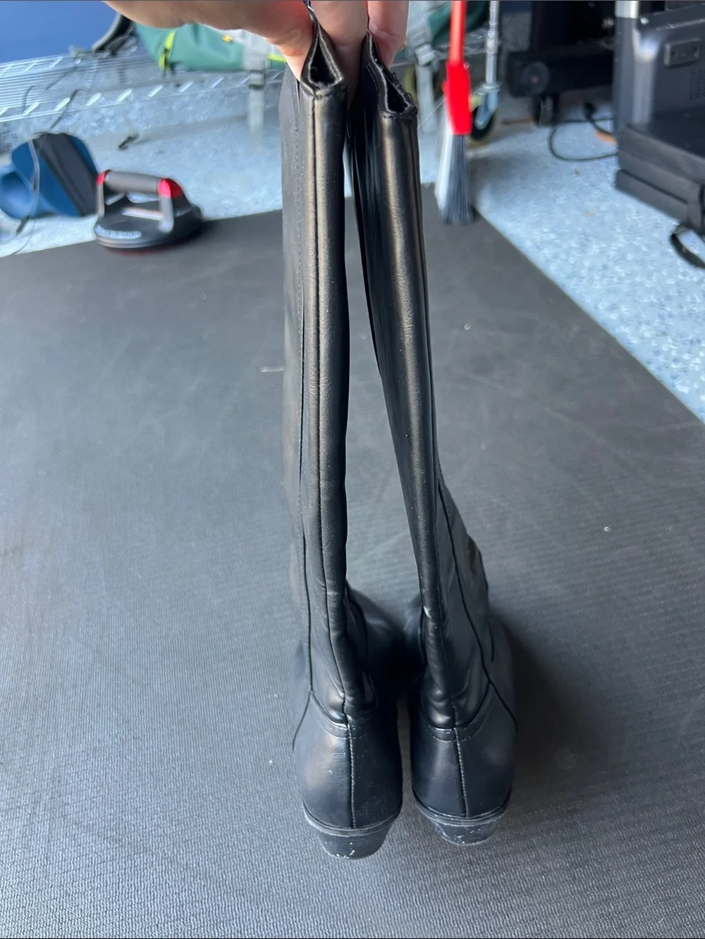 Universal Thread Sadie Black Western Cowboy Knee-High Boots Women’s 6.5